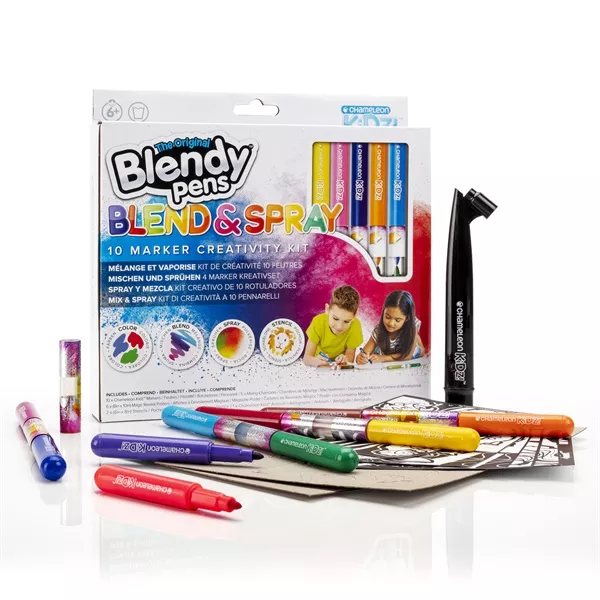 Blendy Pens Blend & Spray szett 10db filctoll
