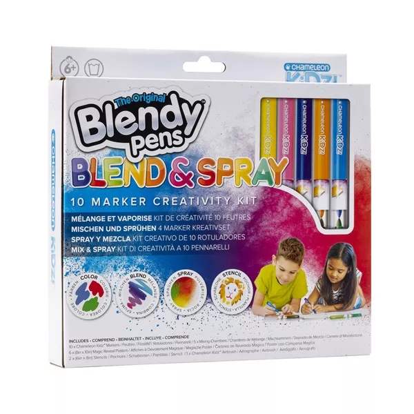 Blendy Pens Blend & Spray szett 10db filctoll