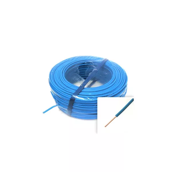 H07V-U 1x2,5 mm2 100m MCu kék vezeték
