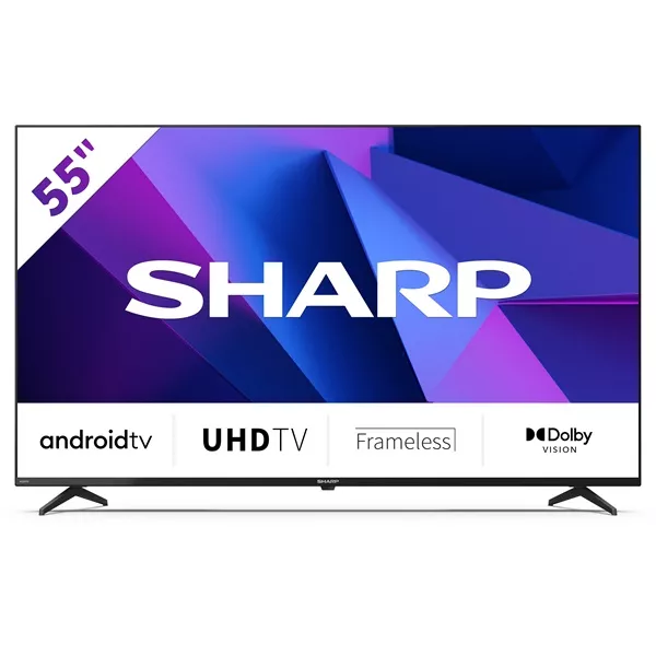 Sharp 55” 55FN2EA 4K UHD Android Smart LED TV style=