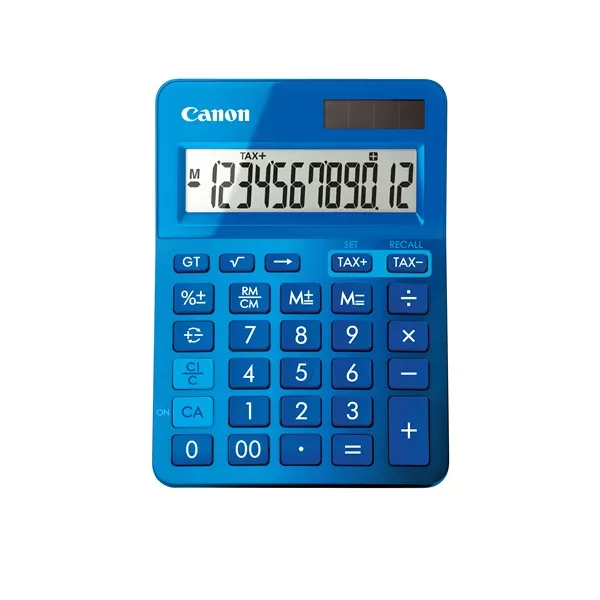 Canon LS-123K kék asztali számológép