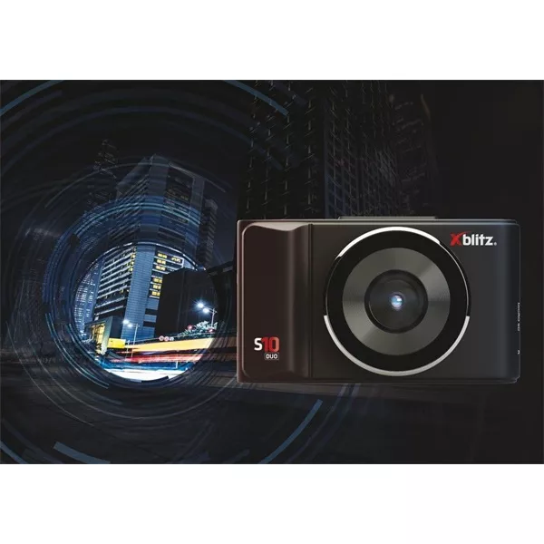 Xblitz S10 DUO FHD menetrögzítő kamera
