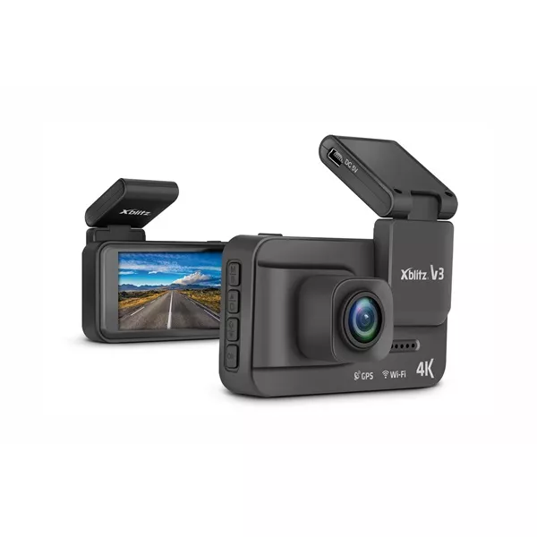Xblitz V3 Magnetic 4K menetrögzitő kamera