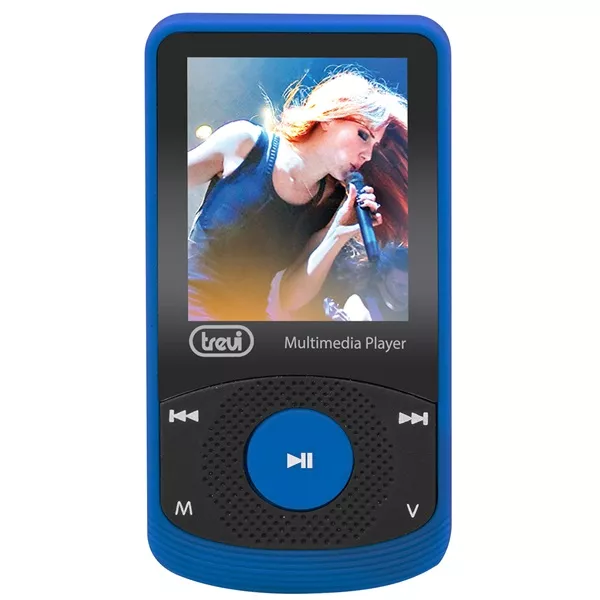 Trevi MPV 1725G fekete-kék MP3/MP4 lejátszó style=