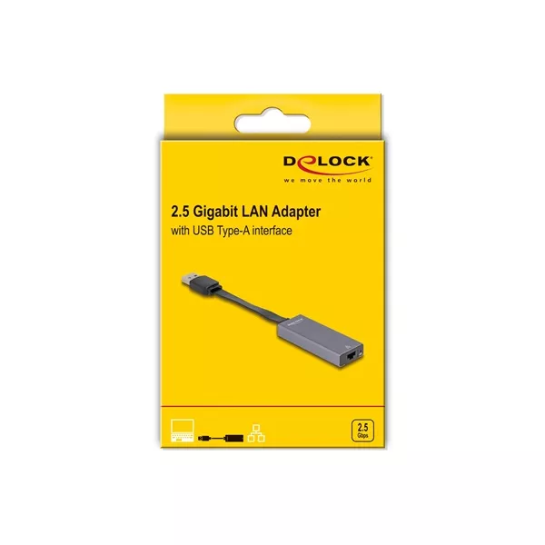 Delock 66247 USB A - 2,5 Gigabit LAN adapter