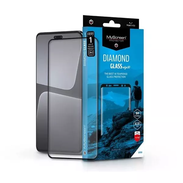 MSP LA-2307 Xiaomi 13 Lite 5G Diamond Glass Lite Edge 3D edzett üveg kijelzővédő fólia