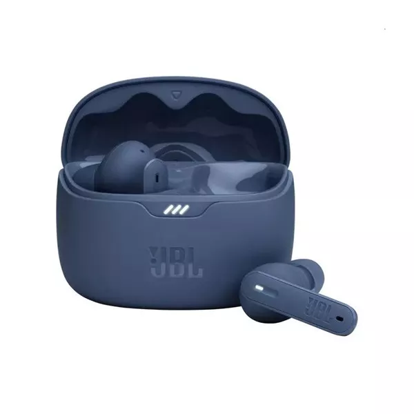 JBL Tune Beam BLU True Wireless Bluetooth zajszűrős kék fülhallgató style=