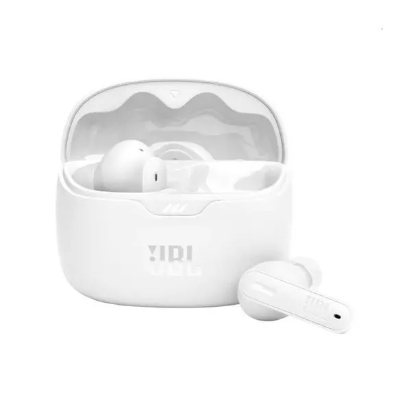 JBL Tune Beam WHT True Wireless Bluetooth zajszűrős fehér fülhallgató style=