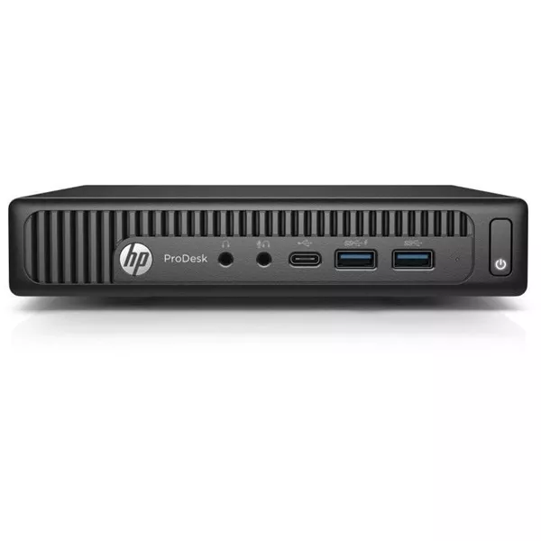 HP ProDesk 600 G2 Mini PC /i3-6100T/16GB/256GB SSD/Win11 Pro/fekete asztali számítógép