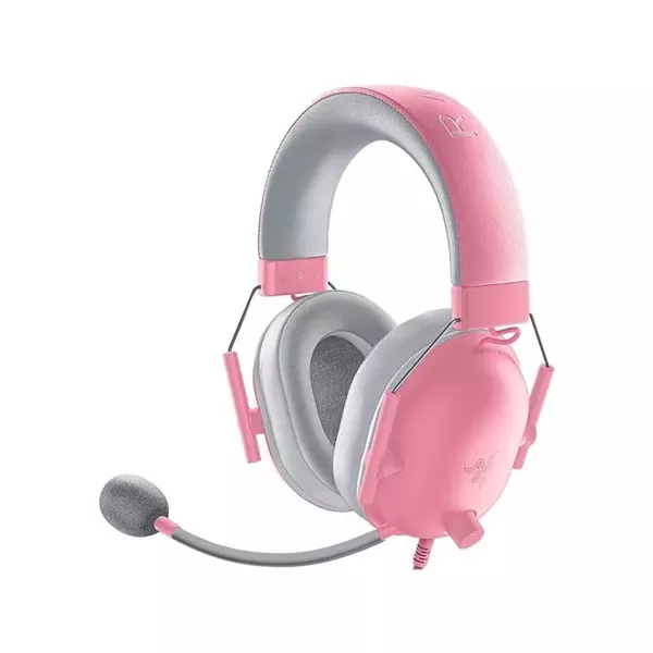Razer BlackShark V2 rózsaszín gamer headset style=