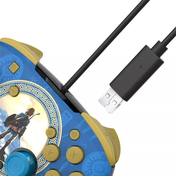 PDP Nintendo Switch/OLED Rematch Zelda Hyrule vezetékes kontroller