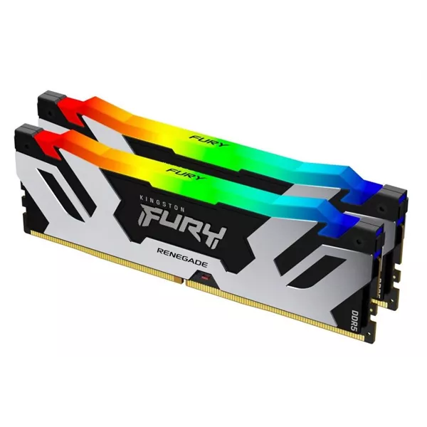 Kingston 32GB/6000MHz DDR-5 (Kit of 2) FURY Renegade RGB (KF564C32RSAK2-32) memória