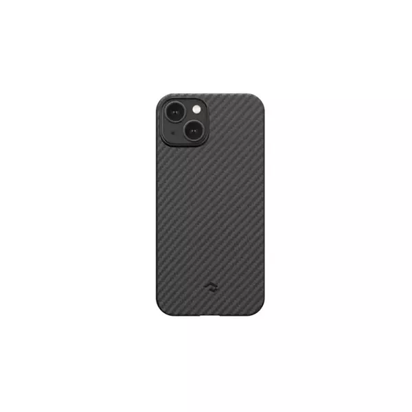 Pitaka 124251 iPhone 13 MagEZ 3 Grey Twill fekete hátlap