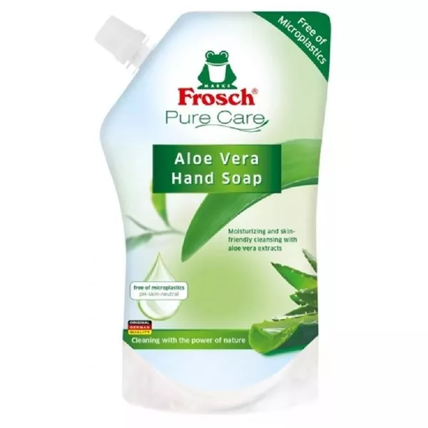 Frosch Aloe Vera 500ml folyékony szappan utántöltő