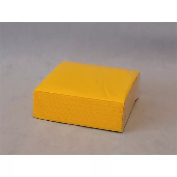 Tissue 33-as 1/4 sárga 3 rétegű 50 lapos szalvéta