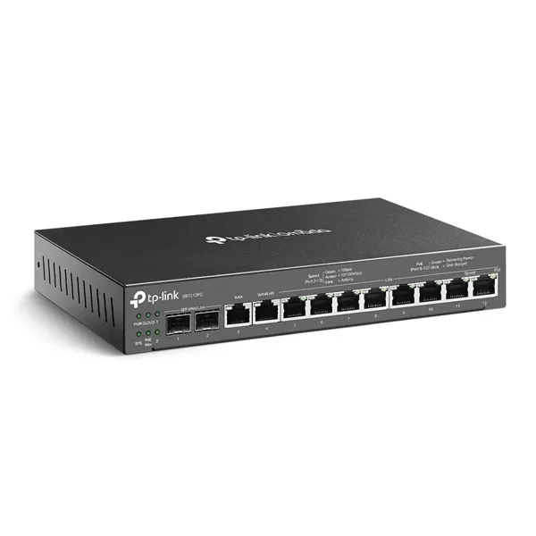 TP-Link ER7212PC 8xGbE LAN, 1xGbE LAN/WAN, 1xGbE WAN, 2xSFP WAN/LAN port 3-in-1 Omada VPN Router