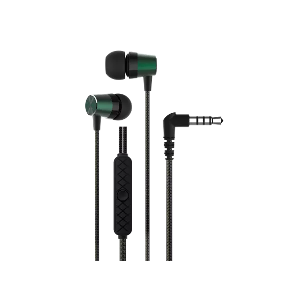 Devia ST362330 Kintone 3,5mm jack zöld fülhallgató
