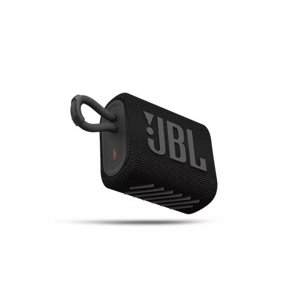 JBL GO 3 Bluetooth fekete hangszóró style=