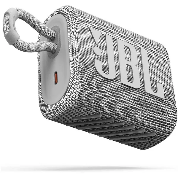 JBL GO 3 Bluetooth fehér hangszóró style=