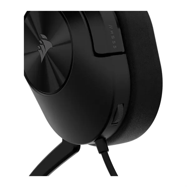 Corsair HS55 Stereo fekete gamer headset
