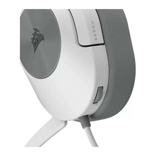 Corsair HS55 Stereo fehér gamer headset