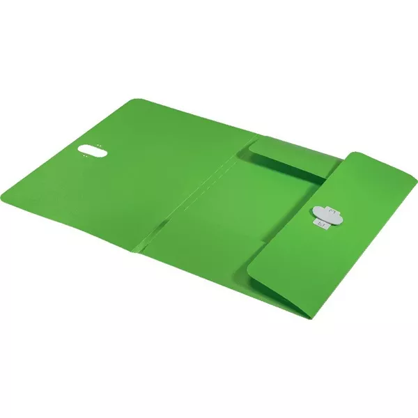 Leitz Recycle A4 PP zöld 3-pólyás mappa