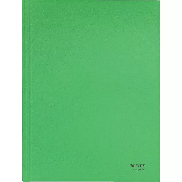 Leitz Recycle A4 karton zöld 3-pólyás mappa