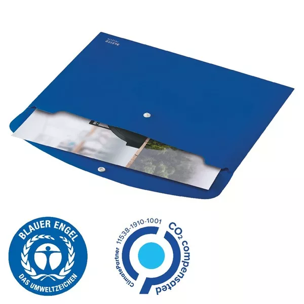 Leitz Recycle A4 PP kék irattartó tasak