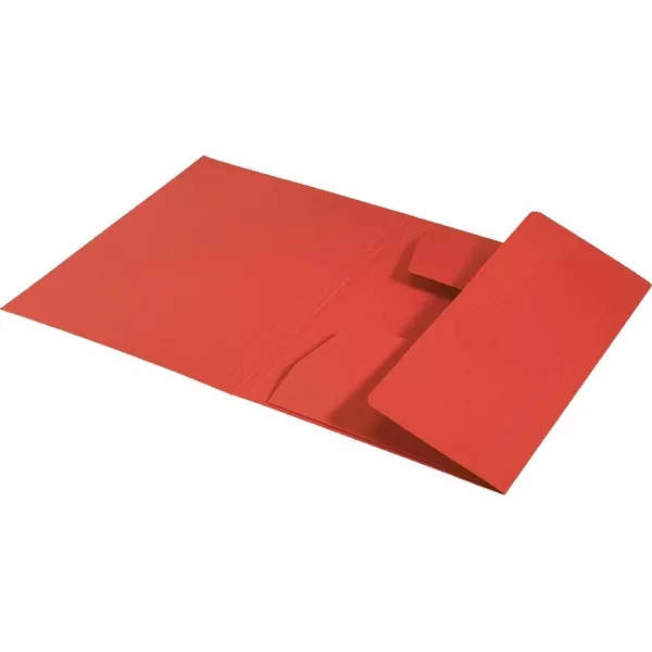 Leitz Recycle A4 karton piros 3-pólyás mappa