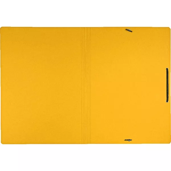 Leitz Recycle A4 karton sárga gumis mappa