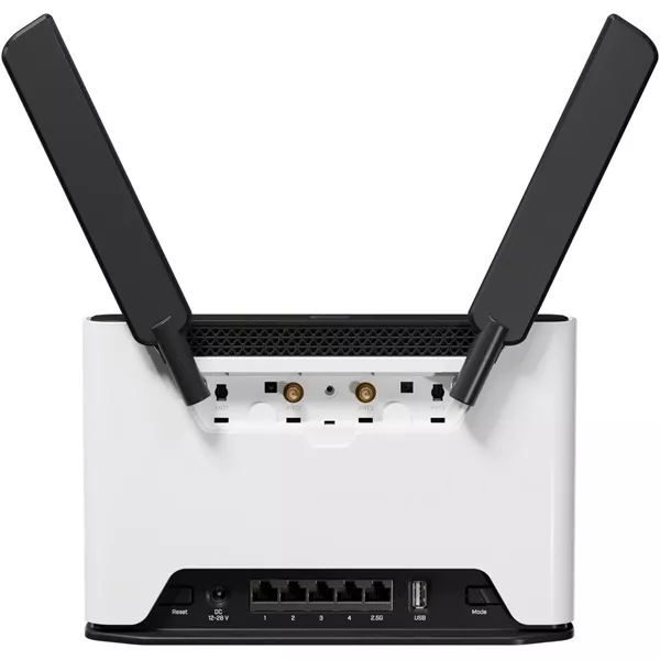 MikroTik Chateau LTE6 ax 4xGbE LAN 1x2.5G Ethernet port 1xSIM slot 802.11ax Dual-Band Vezeték nélküli Wi-Fi 6 LTE router