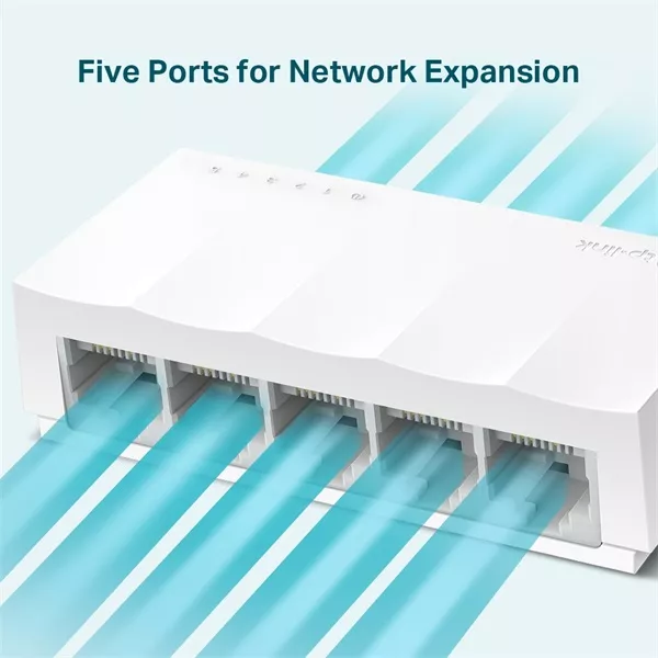 TP-Link LS1005 5x10/100 FE LAN port nem menedzselhető asztali switch