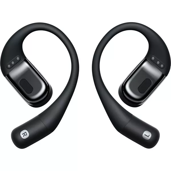 Shokz OpenFit csontvezetéses Bluetooth fekete True Wireless Open-ear sport fülhallgató