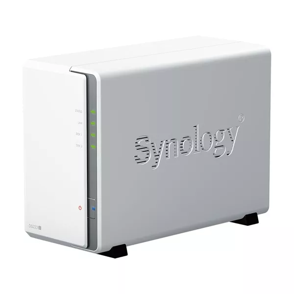 Synology DiskStation DS223j 2-lemezes 4×1,7 GHz CPU 1GB RAM NAS