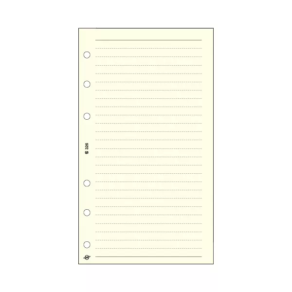 Kalendart Saturnus S326 vonalas jegyzetlap gyűrűs naptár kiegészítő