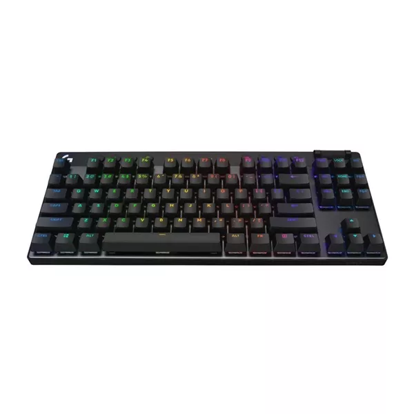 Logitech G PRO X TKL LIGHTSPEED US vezeték nélküli RGB fekete gamer billentyűzet