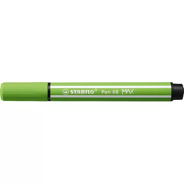 Stabilo Pen 68 MAX vágott hegyű világos zöld prémium rostirón