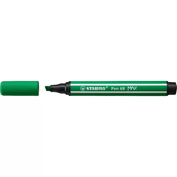 Stabilo Pen 68 MAX vágott hegyű zöld prémium rostirón