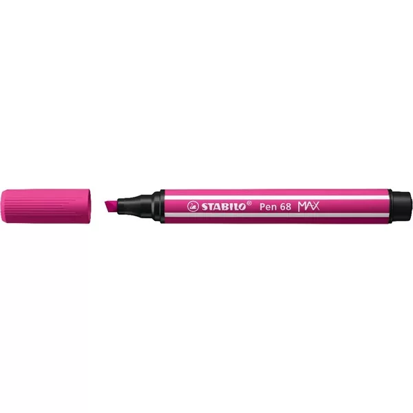 Stabilo Pen 68 MAX vágott hegyű pink prémium rostirón