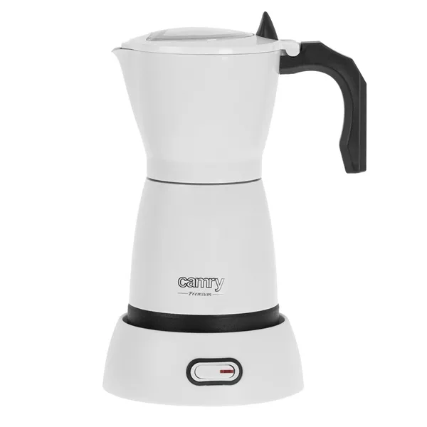 Camry CR4415W fehér 6 személyes elektromos kotyogó kávéfőző