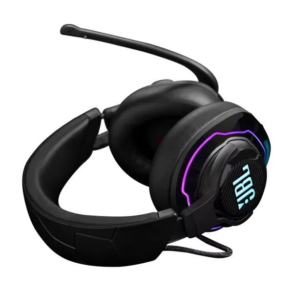 JBL Quantum 910 vezeték nélküli fekete zajszűrős gamer headset