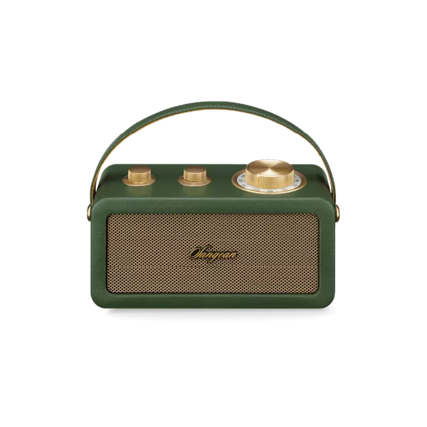 Sangean RA-101 F/G hordozható retro zöld Bluetooth/FM rádió style=