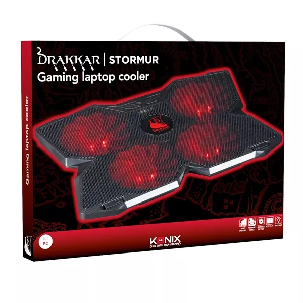 Drakkar Stormur notebook hűtőpad