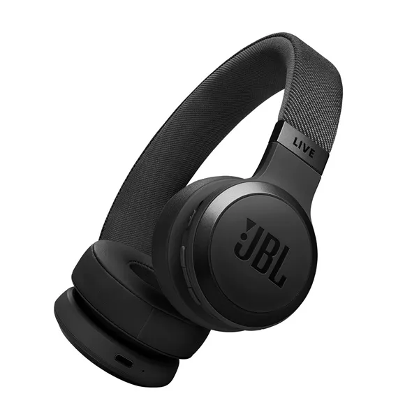 JBL LIVE 670 BTNC Bluetooth fekete zajszűrős fejhallgató style=