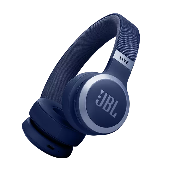JBL LIVE 670 BTNC Bluetooth kék zajszűrős fejhallgató style=