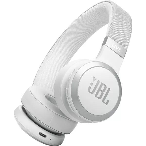 JBL LIVE 670 BTNC Bluetooth fehér zajszűrős fejhallgató style=