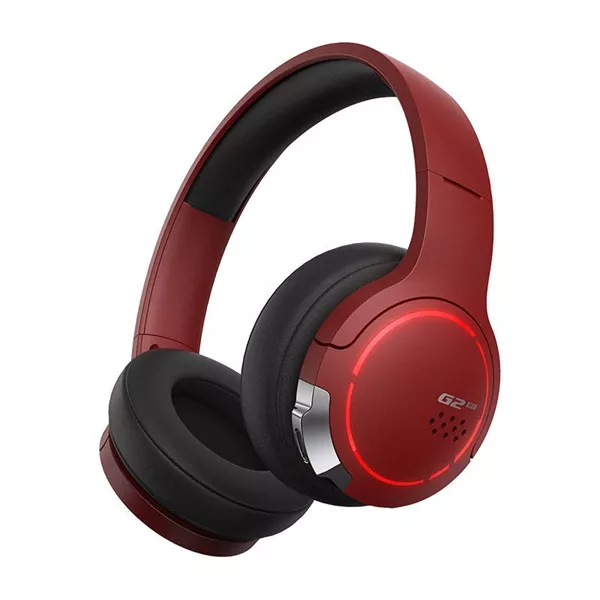 Edifier HECATE G2BT Bluetooth piros gamer fejhallgató