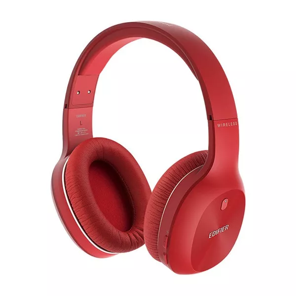 Edifier W800BT Plus aptX vezeték nélküli Bluetooth piros fejhallgató