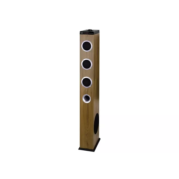 Trevi XT 10A8 BT Wood fa Bluetooth torony hangszóró style=
