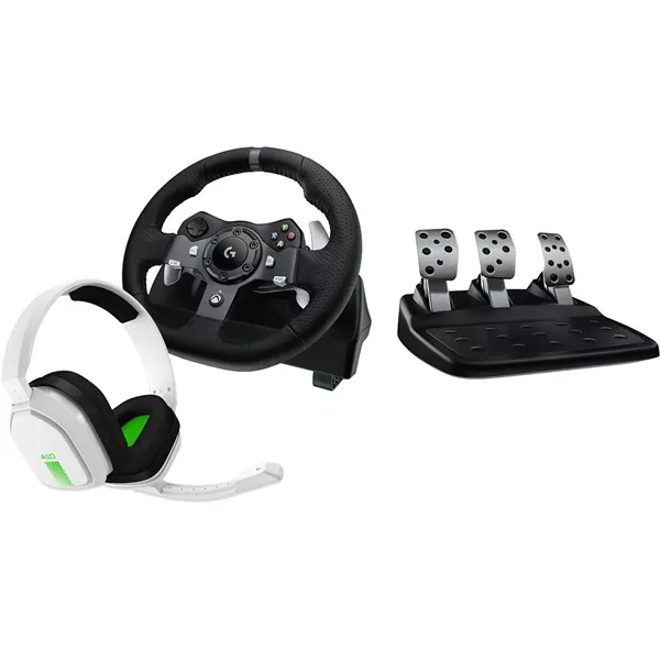 Logitech G920 Driving Force PC/XBox kormány + ASTRO A10 headset csomag style=